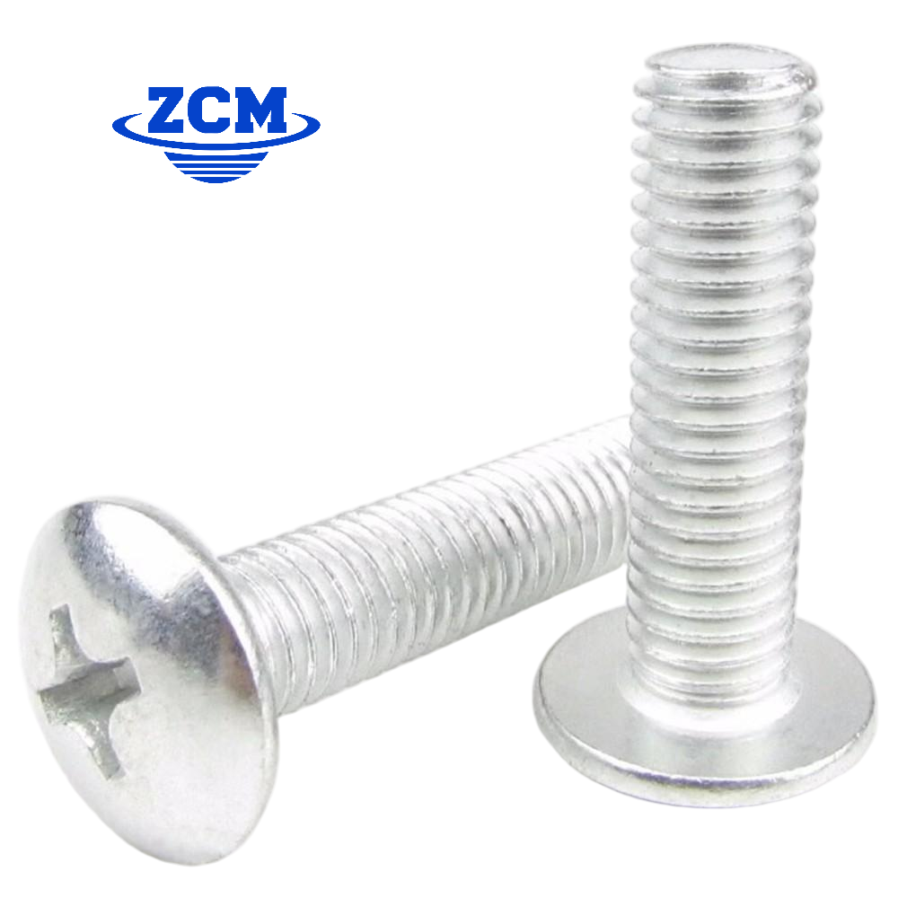 Large Flat Head Machine Screws by ZCM - Zhongchun Machinery