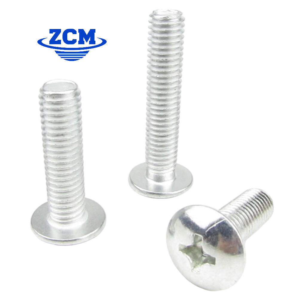 Three large flat head machine screws in different sizes by ZCM